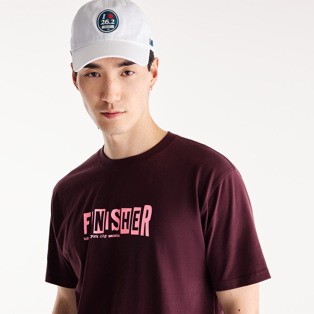 NYCM FINISHER GRAPHIC TS | YLR CHERRY