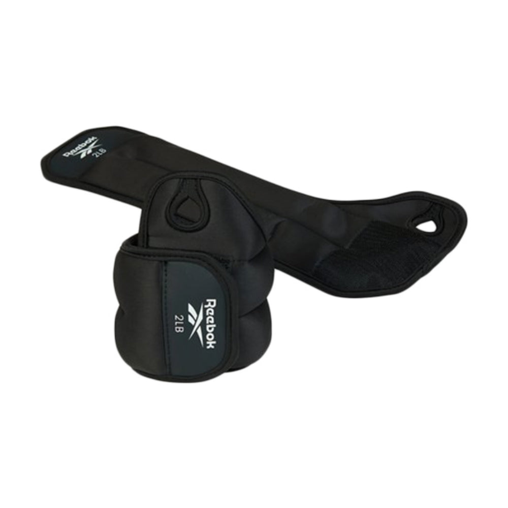 Reebok 2Lb Wrist Weight Fitness Weights in Black Color