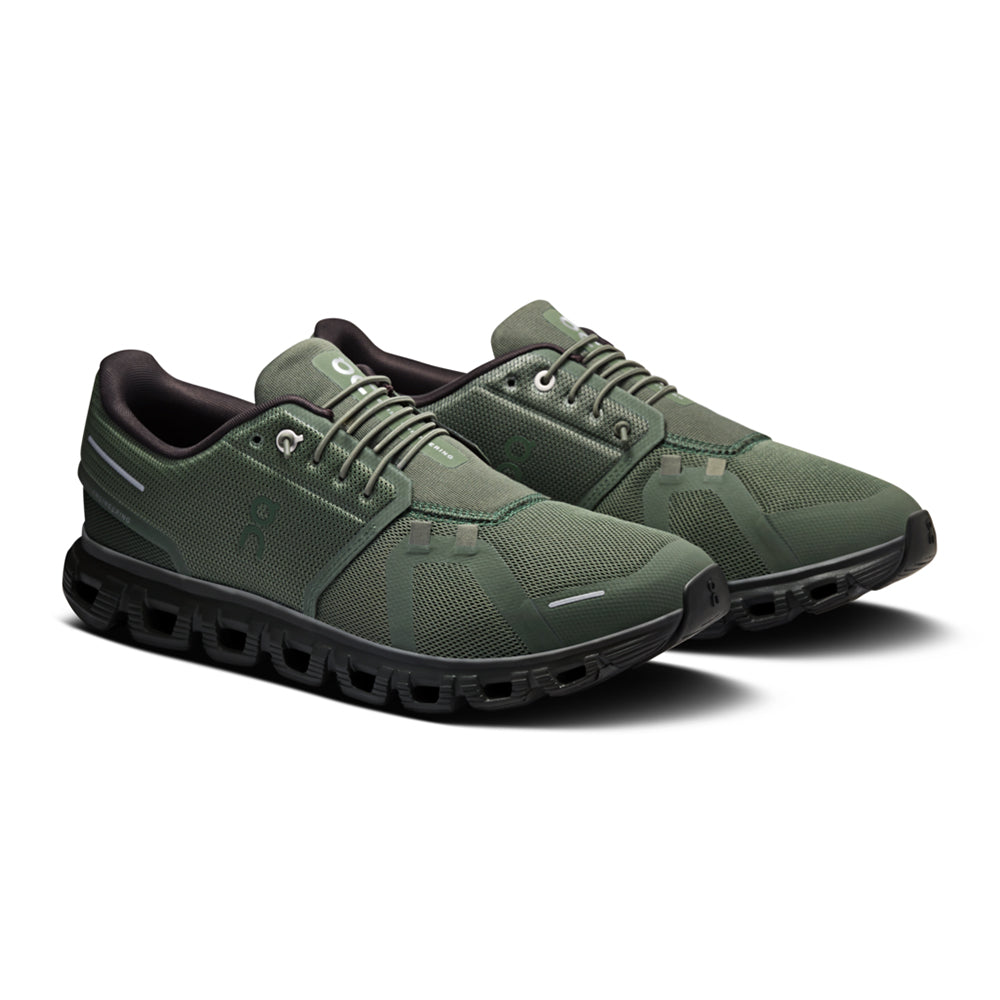 On Cloud 6 Sneakers in Khaki Color