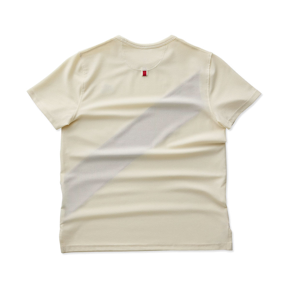 W VAN COTLANDT TEE | IVORY/RASP