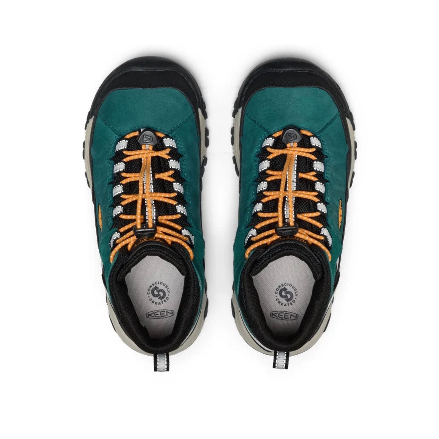 Keen Targhee IV Mid Wp-Y Boots in Blue Color