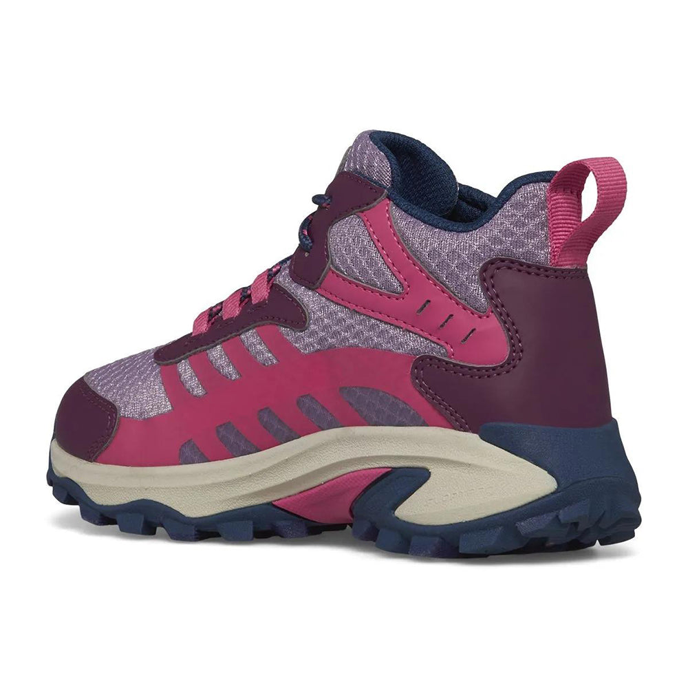 Merrell Moab Speed 2 Mid Wp Boots in Pink Color