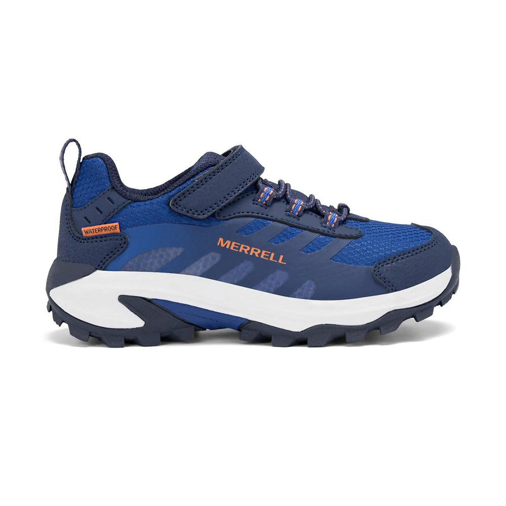 Merrell Moab Speed 2 Low AC Boots in Blue Color