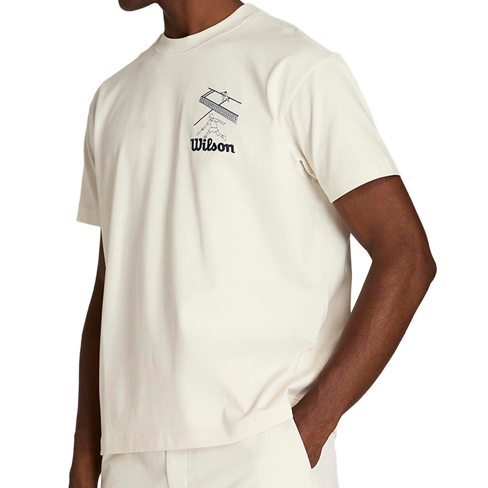 M CLASSIC GRAPHIC TEE | SANDRIFT/C