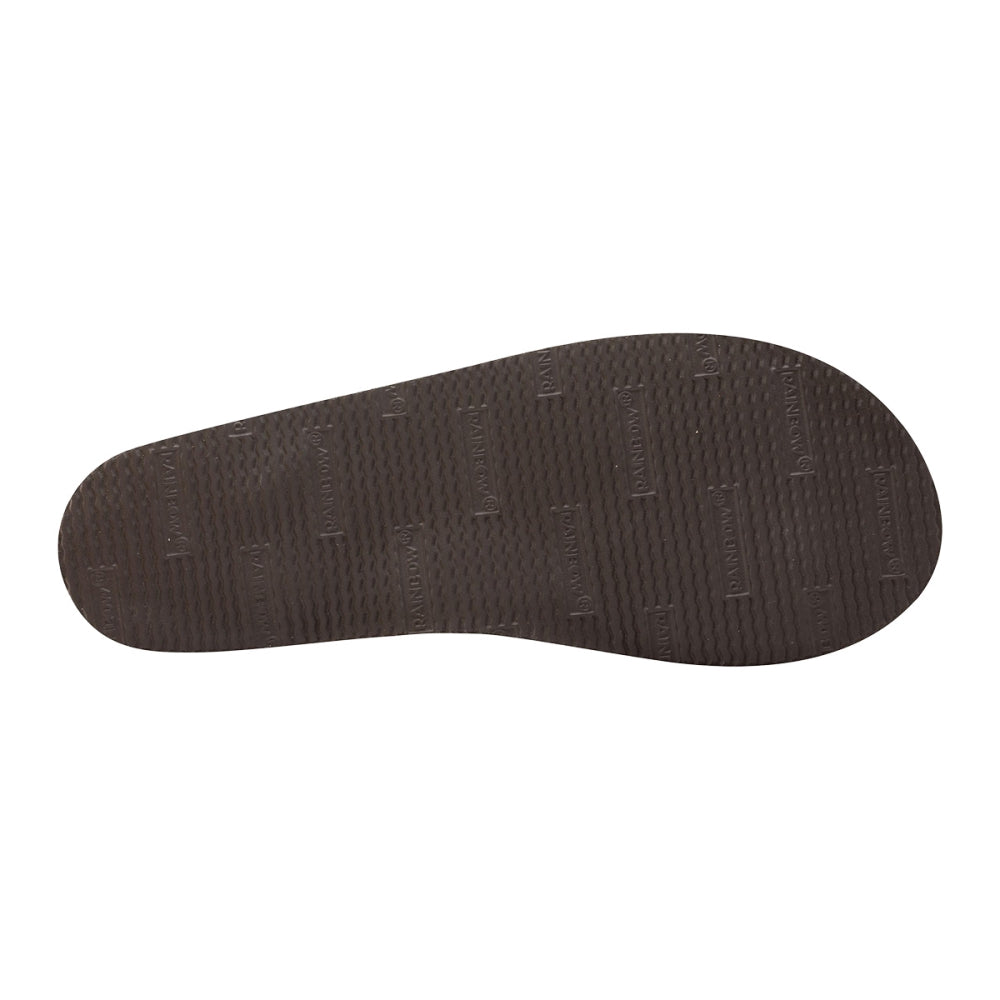 Rainbow Flirty Braidy Flip-Flops in Brown Color