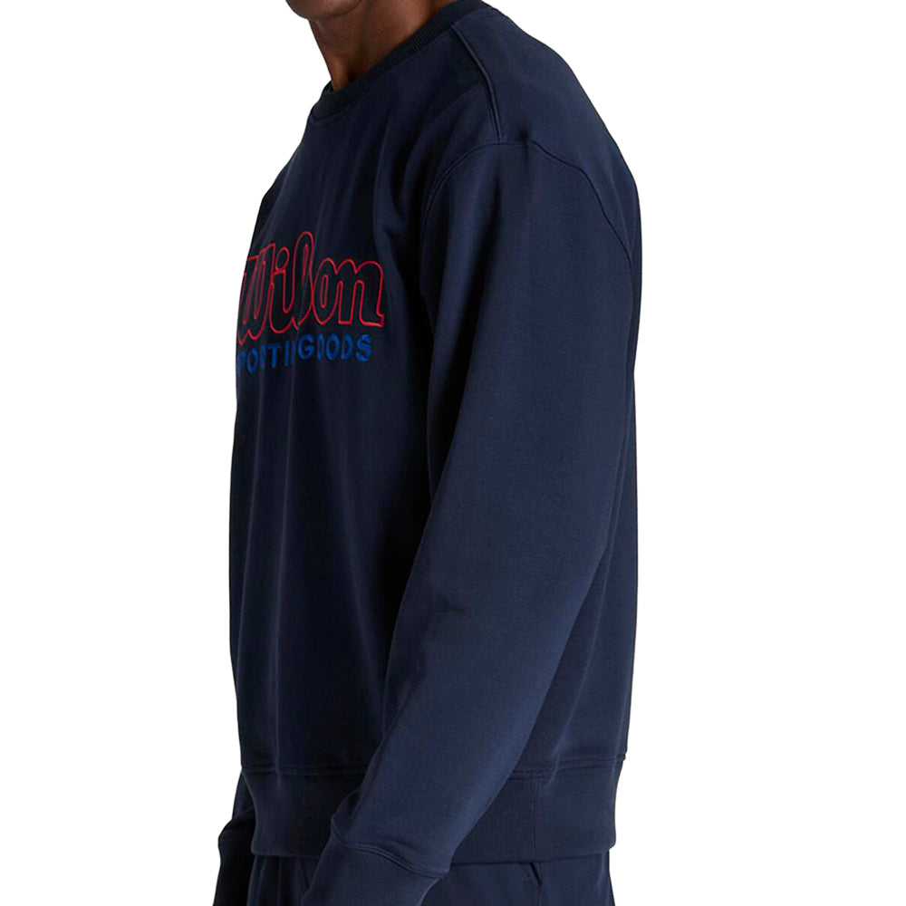 M PLAYSTATE CREW SWEATSH | BLUE/RED