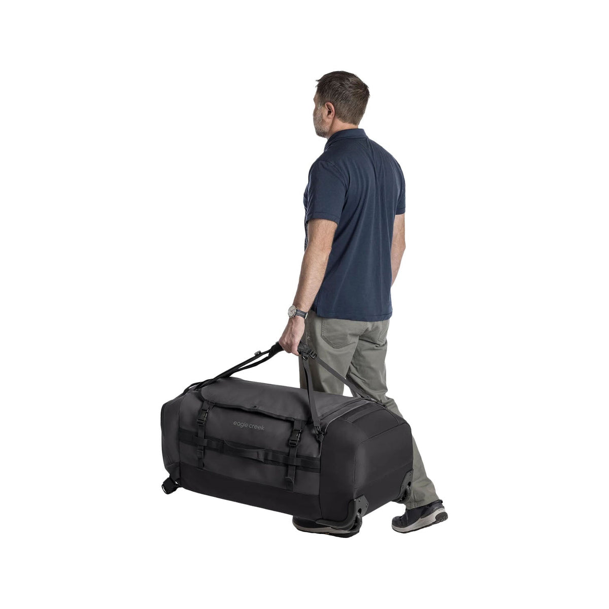 CARGO HAULER ROLLING 130L | BLACK