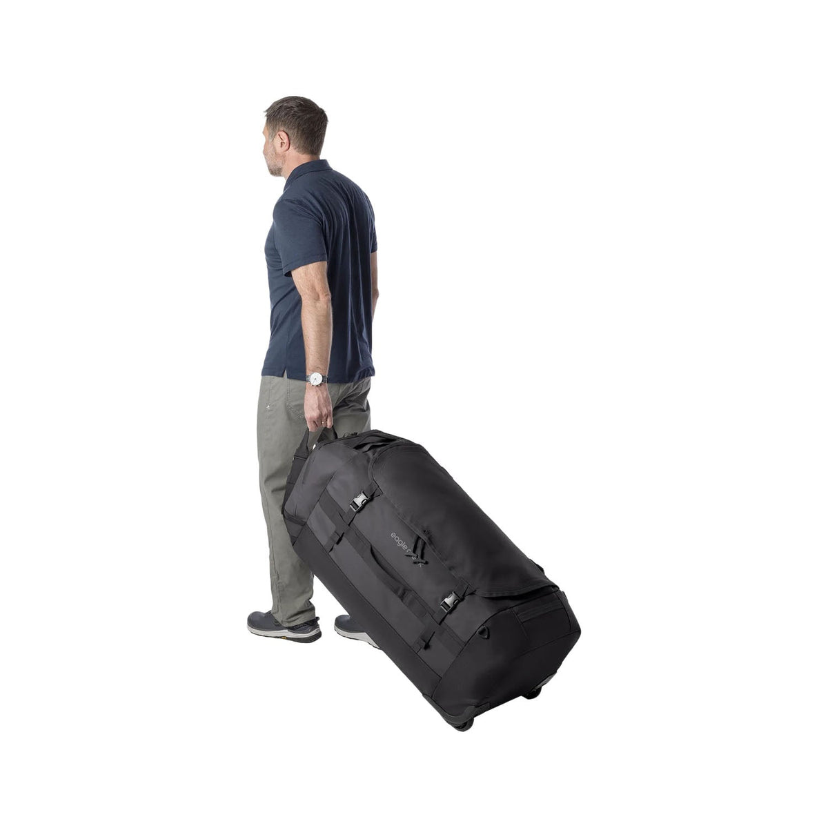 CARGO HAULER ROLLING 130L | BLACK