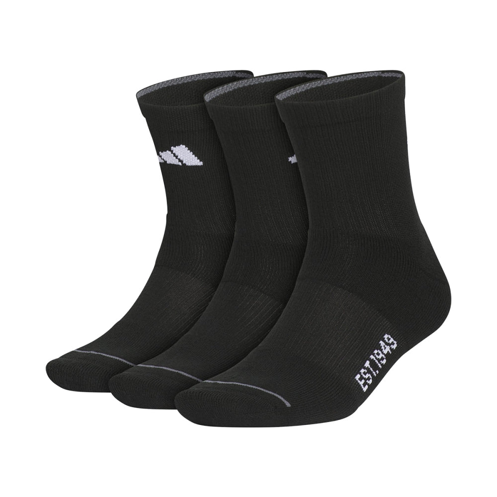 MN CUSH 4.0 3PK QUARTER | BLACK/WHT