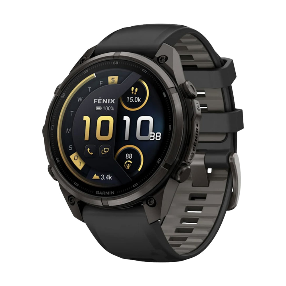 Garmin Fenix 9 Pro 47Mm Inr Cbn Smart Watches in Black Color