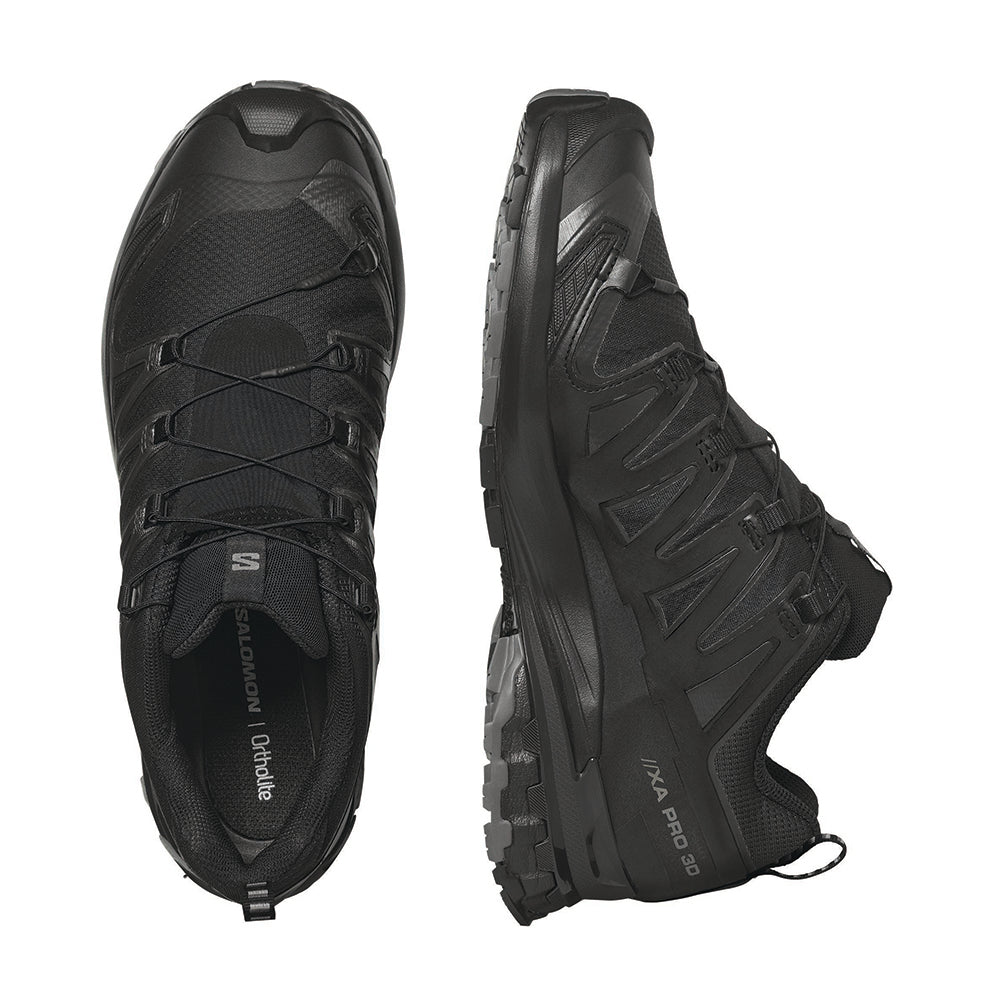 Salomon Xa Pro 3D V9 Wide GORE-Tex Trail Running Shoes in Black Color