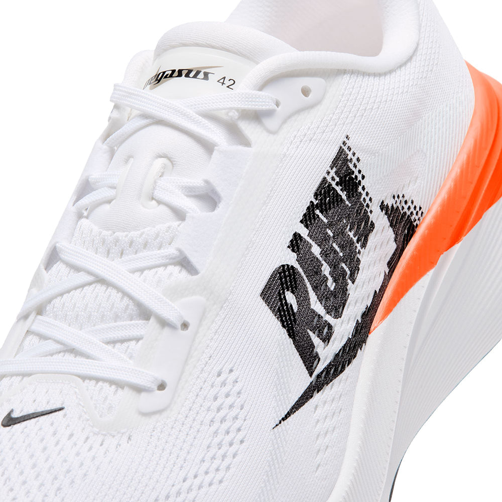 Nike M Pegasus 42 Running Shoes in White Color