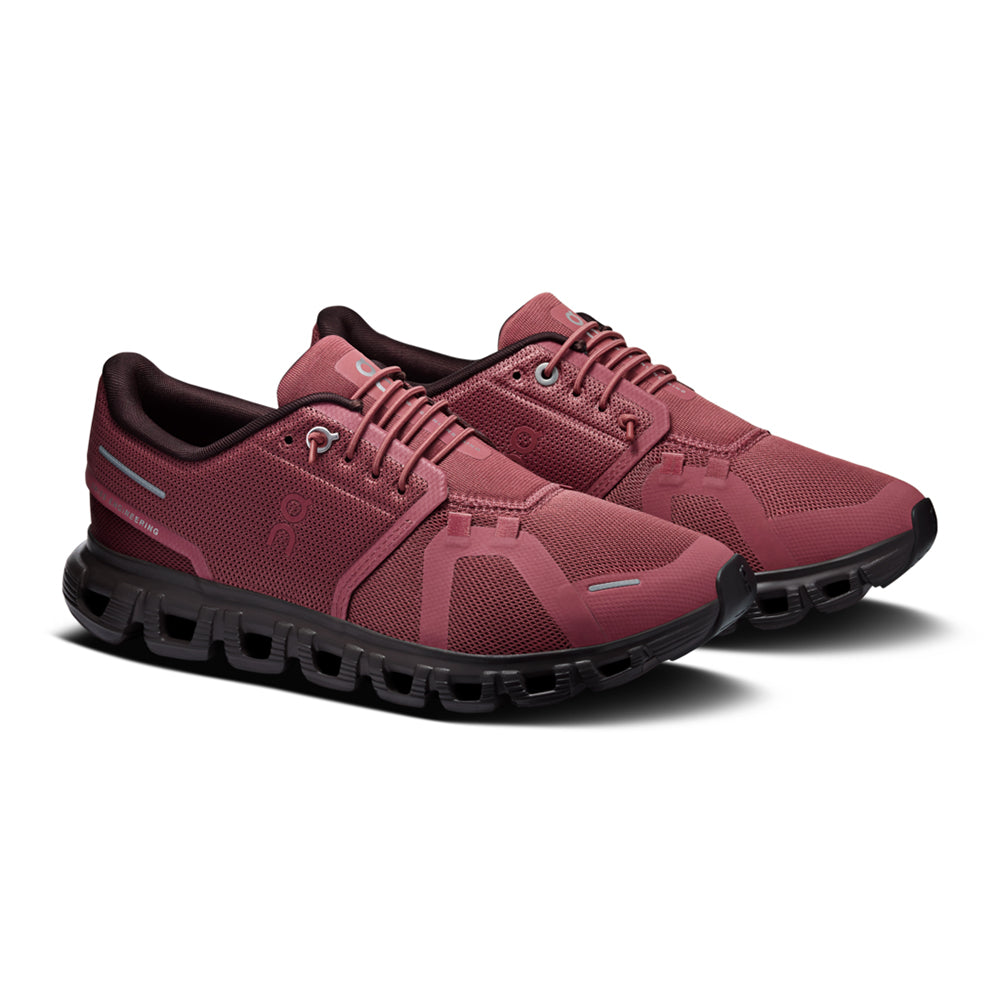 On Cloud 6 Sneakers in Red Color