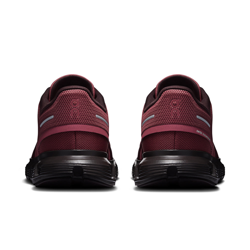 On Cloud 6 Sneakers in Red Color