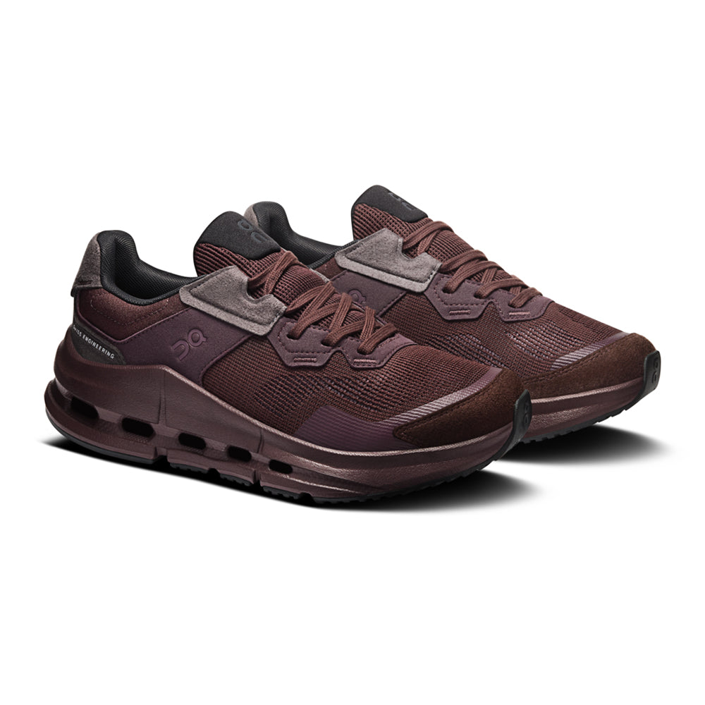 On Cloudnova Rift 1 W Sneakers in Red Color