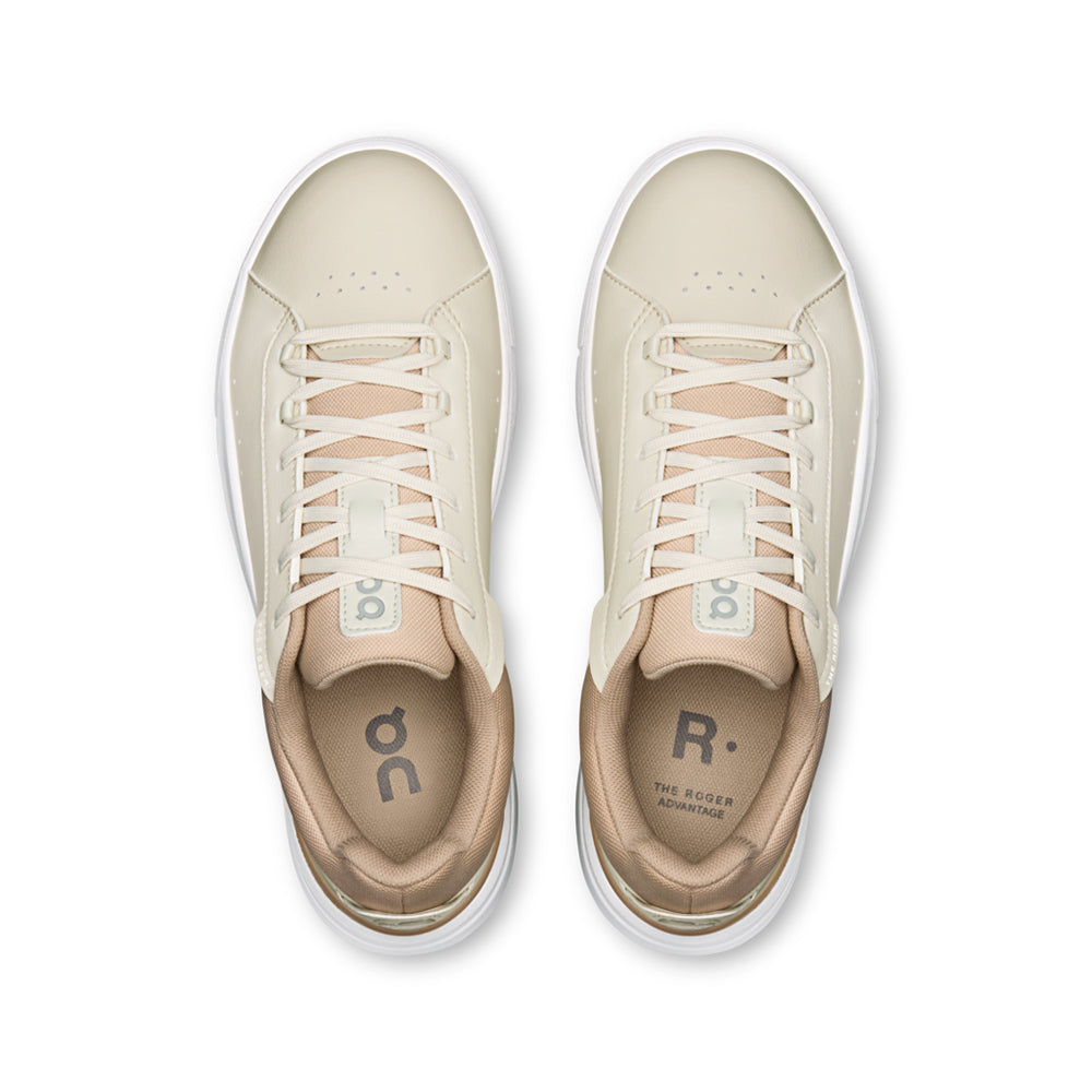 On The Roger Advantage W Sneakers in Khaki Color