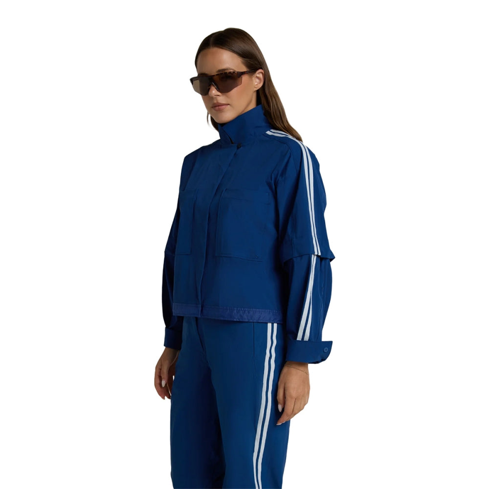 Seniq Dirtpop Trek Jacket Pullover in Blue Color