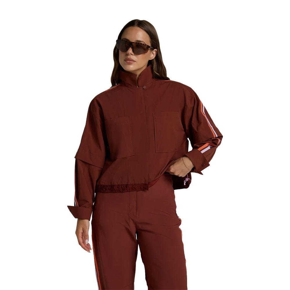 Seniq Dirtpop Trek Jacket Pullover in Red Color