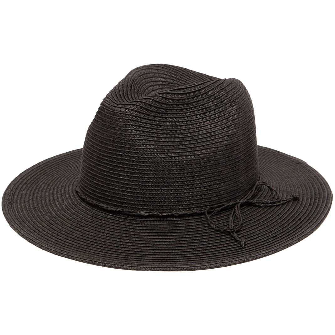 WATER REPELLENT FEDORA | BLACK