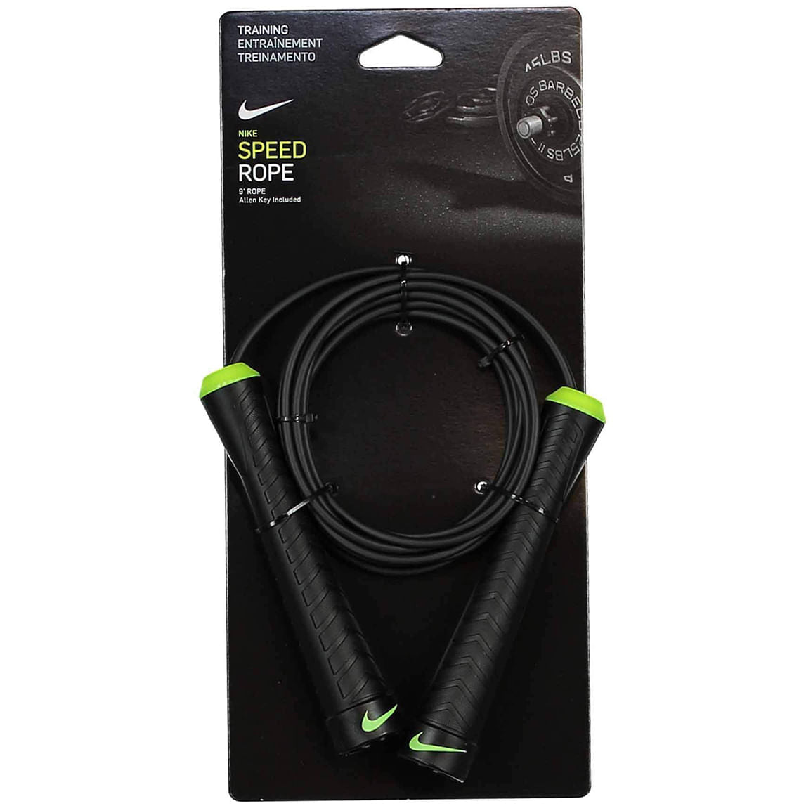 Nike Fundamental Speed Rope Fitness Accessories in Black Color