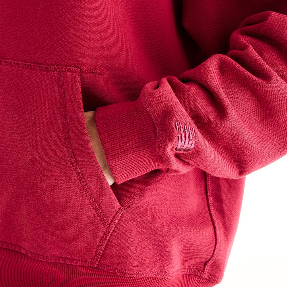 New Balance W Nyc Marathon Athletics Pullover in Red Color