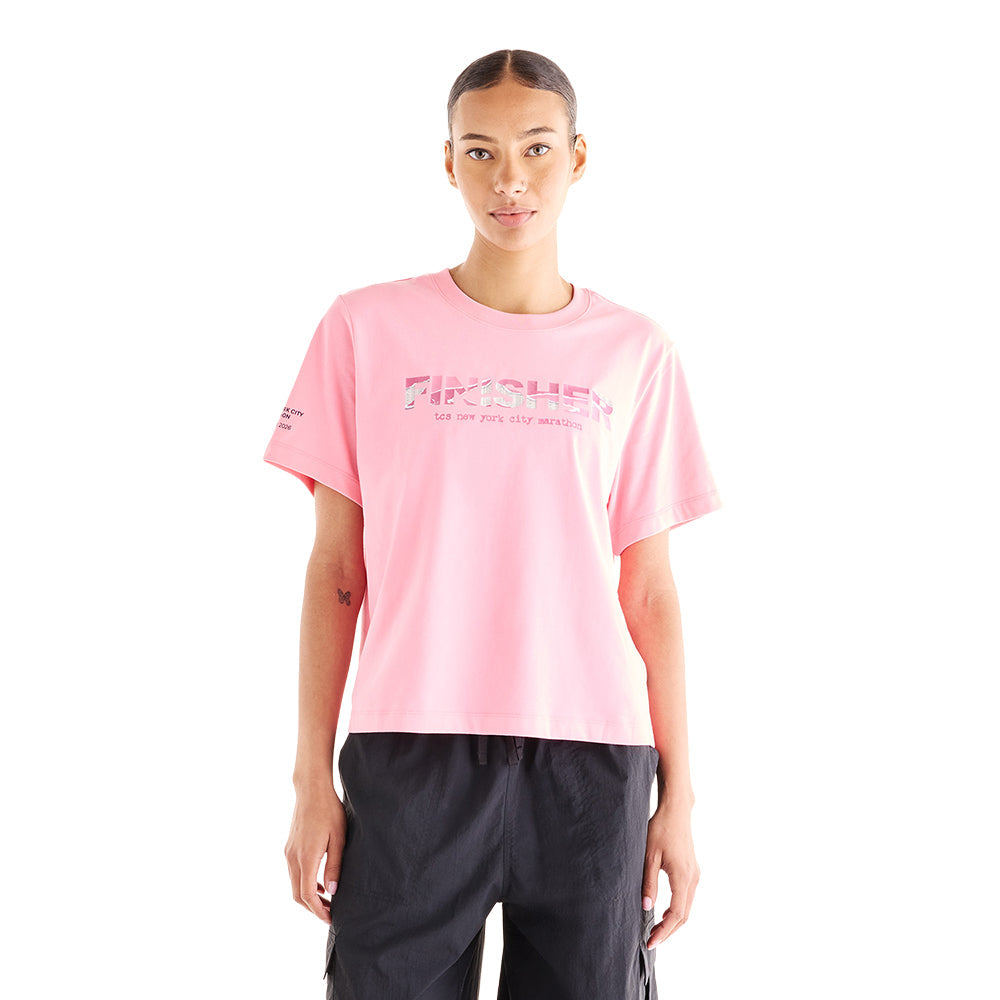 W NYC MARATHON FINISHER | PL1-PINK L