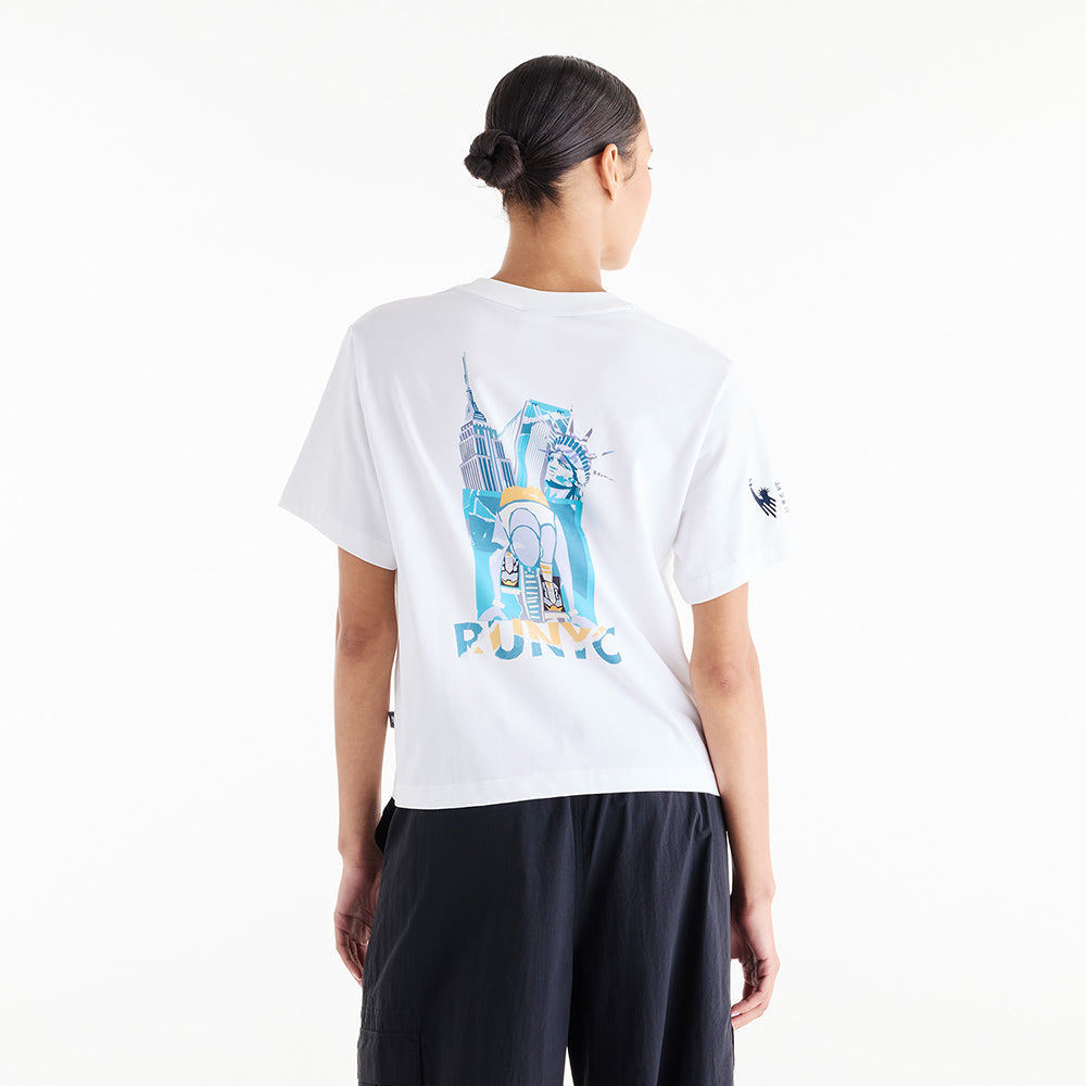 W NYCM GRAPHIC TSHIRT RU | WT-WHITE