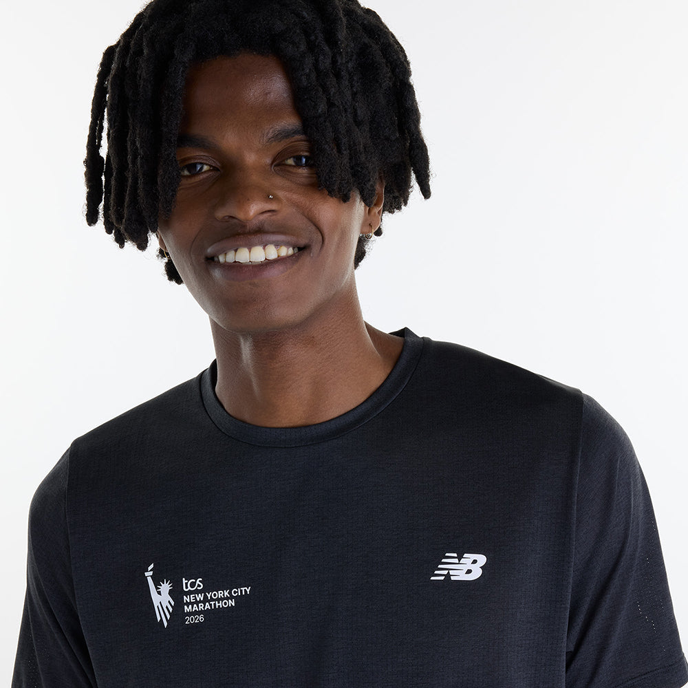 M NYCM ATHLETICS TSHIRT | BK-BLACK