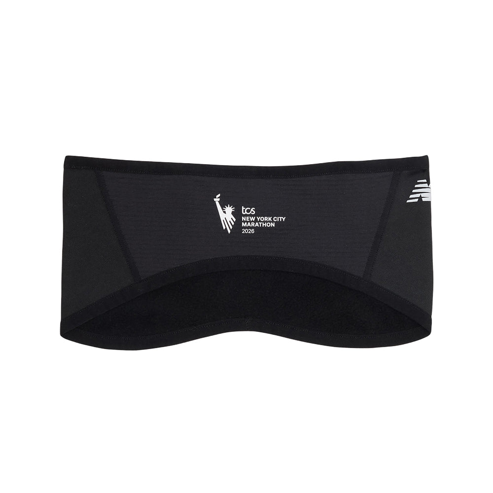 NYCM FLEECE HEADBAND | BK-BLACK