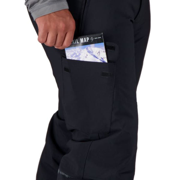 Obermeyer Mens Alpinist Stretch Pant Skiing & Snowboarding Pants in Black Color
