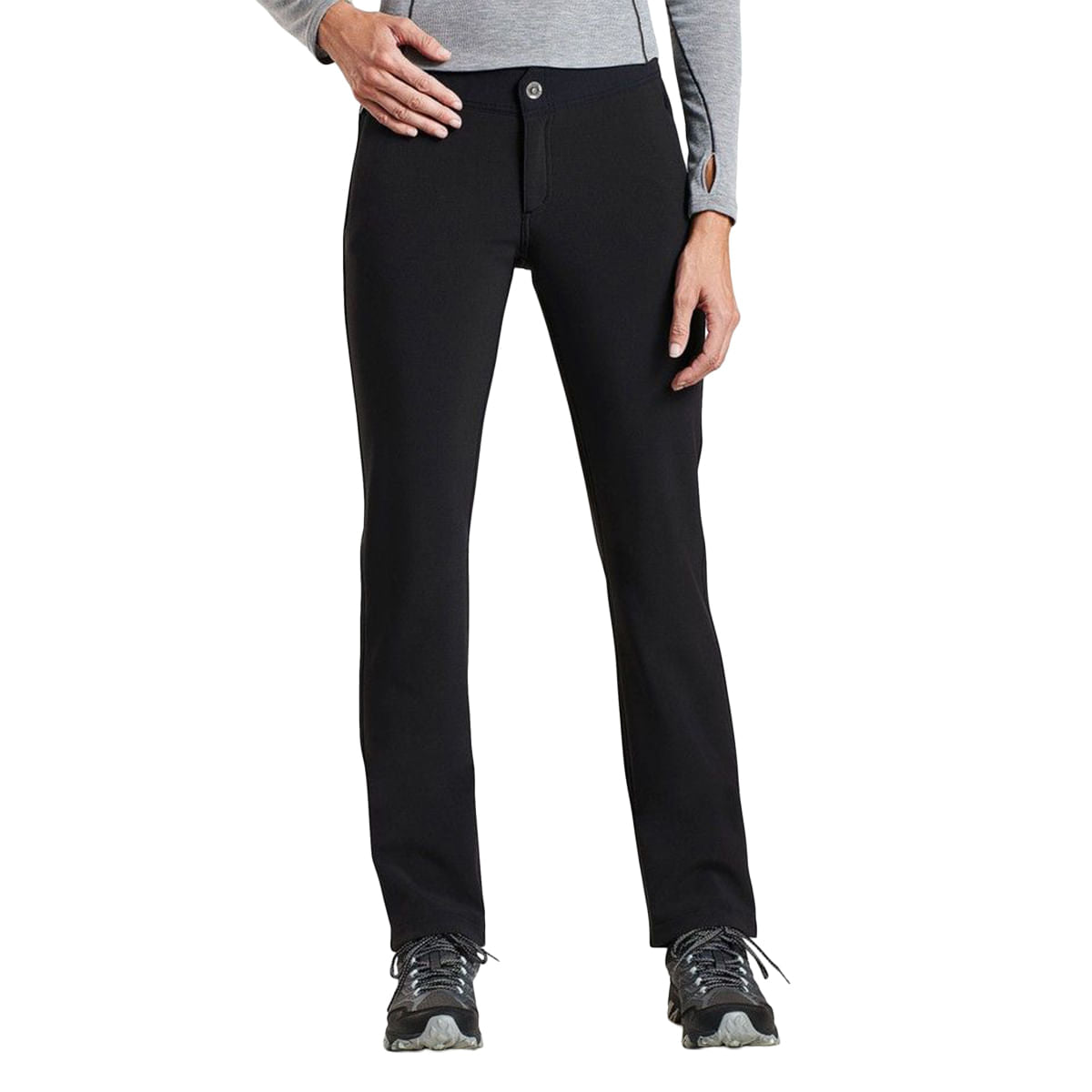 W FROST SOFTSHELL PANT | RAVEN