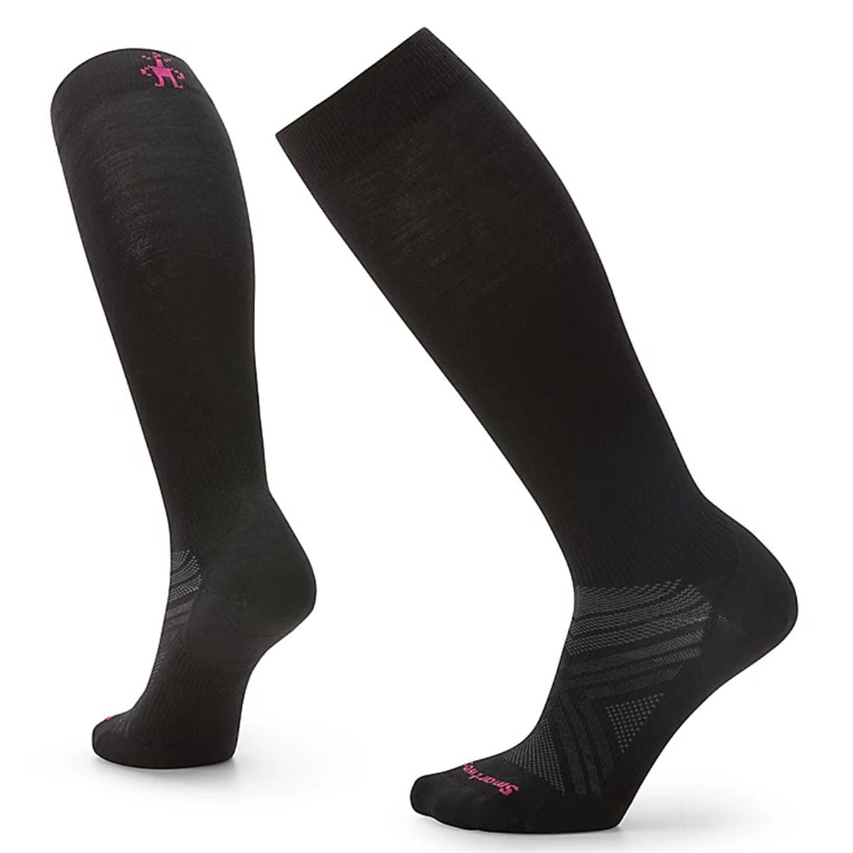 Smartwool Womens Ski Zero Cushion Sock in Black Color