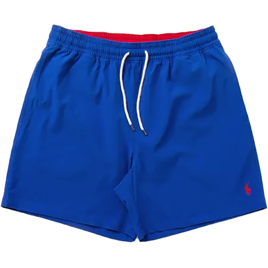 Polo Ralph Lauren Mens Traveler Swim Trunk Swimsuits in Blue Color