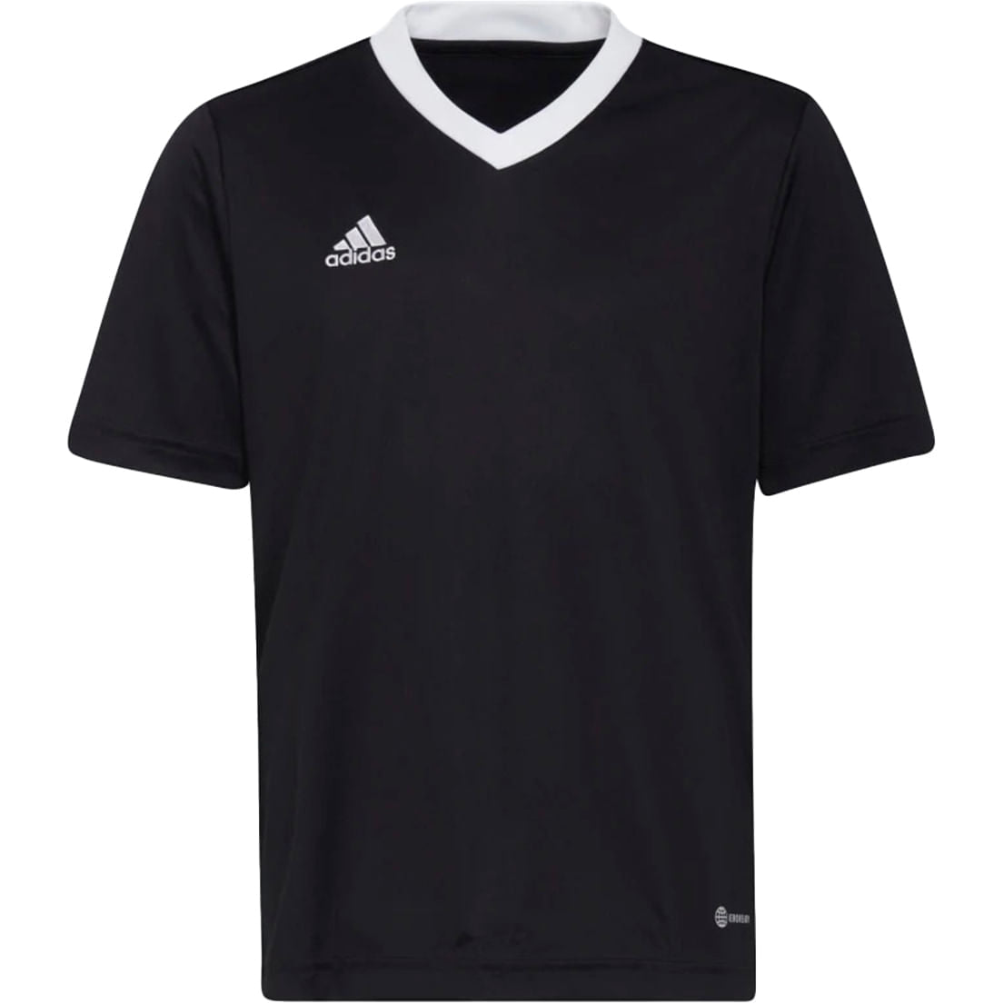 Adidas Kids entrada 22 Jersey Tops in Black Color