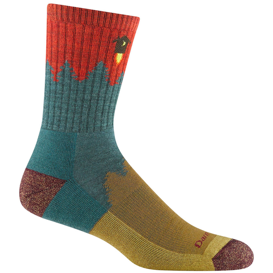 M NUMBER 2 MICRO CREW | TEAL