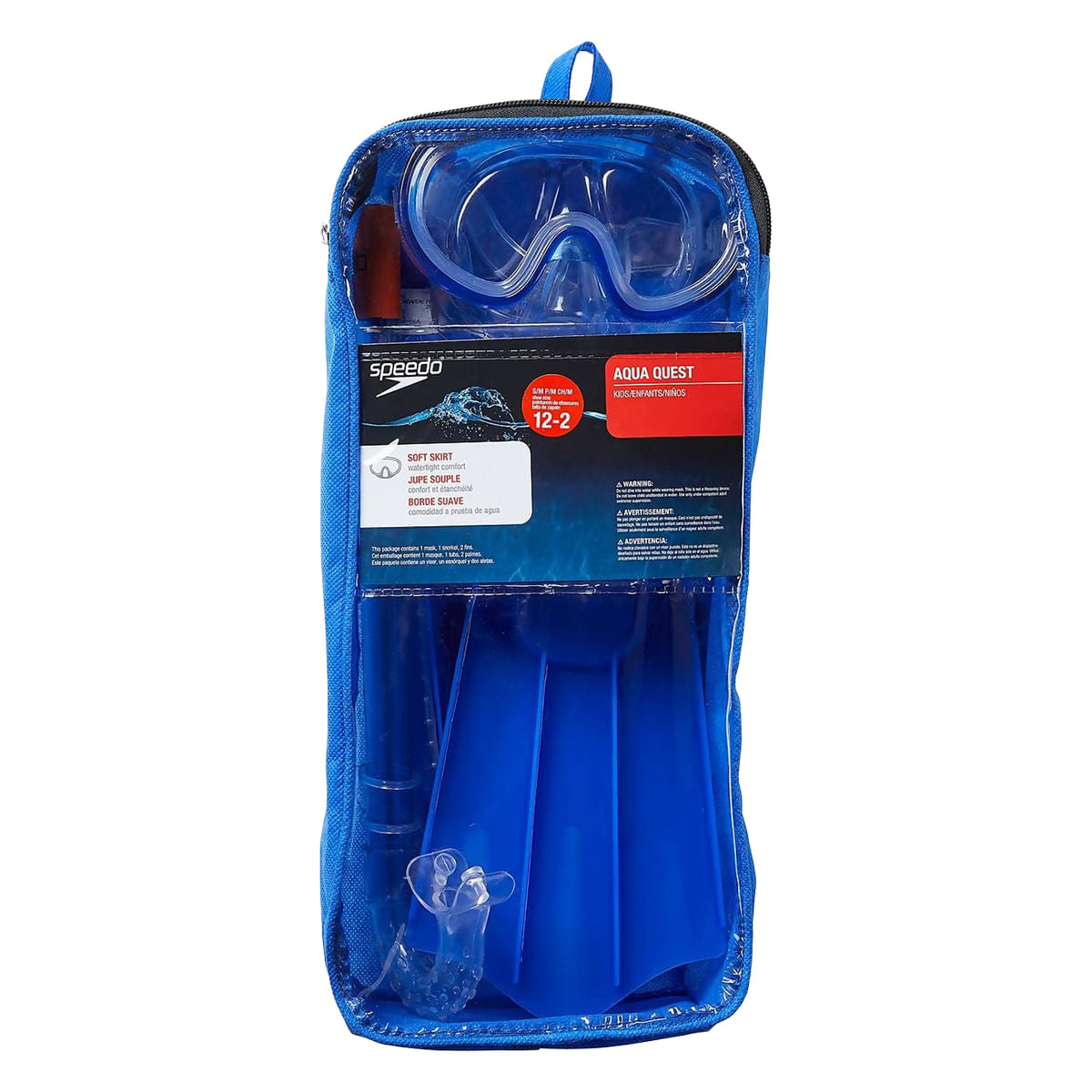 AQUA QUEST SET MSKSNKFIN | 422-BLUE