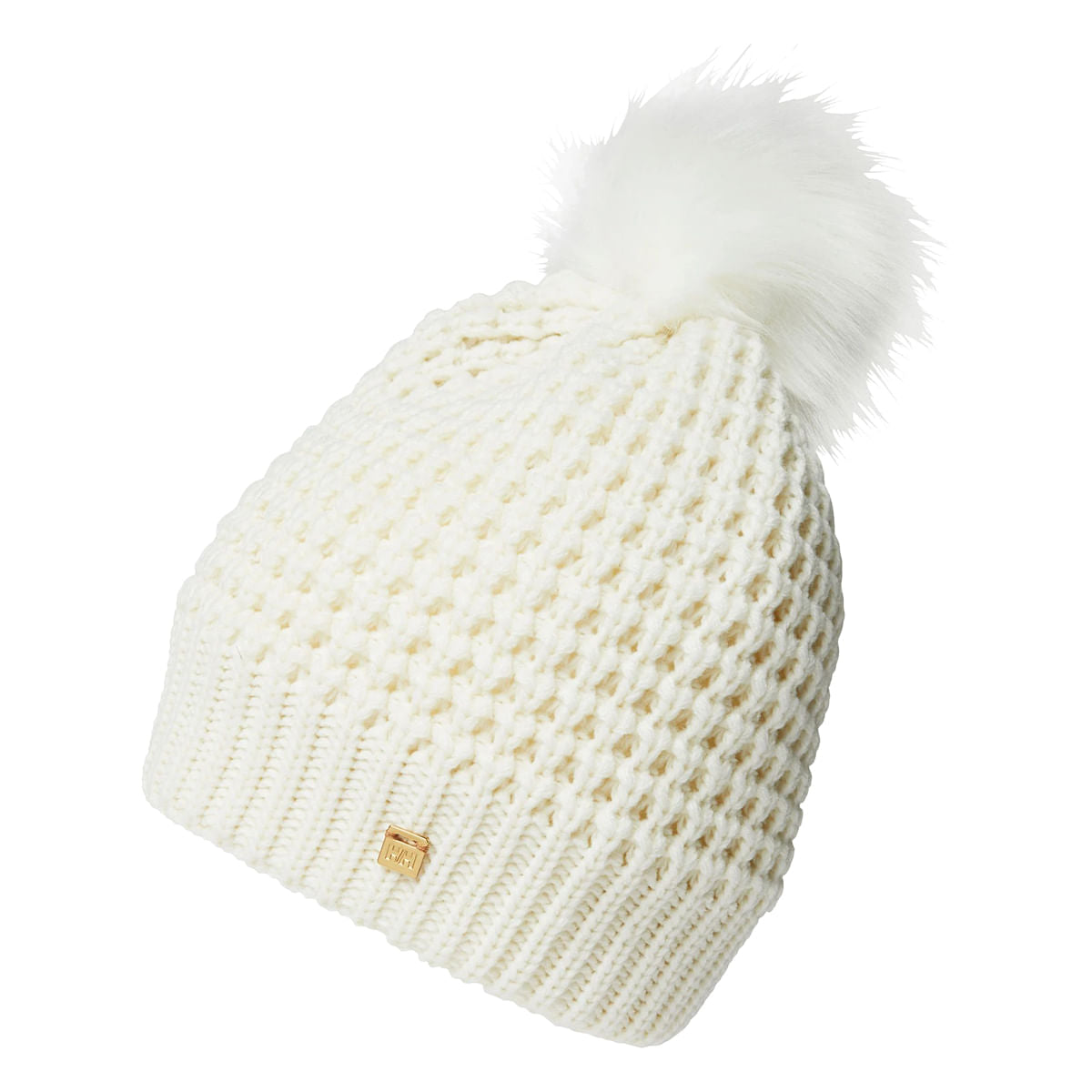Helly Hansen Womens Snowfall Beanie Winter Hats in White Color