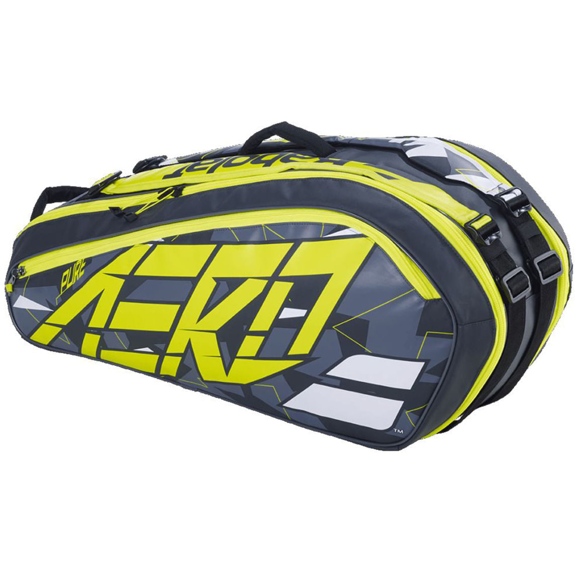 Babolat Pure Aero Rh X6 Bags in Grey Color