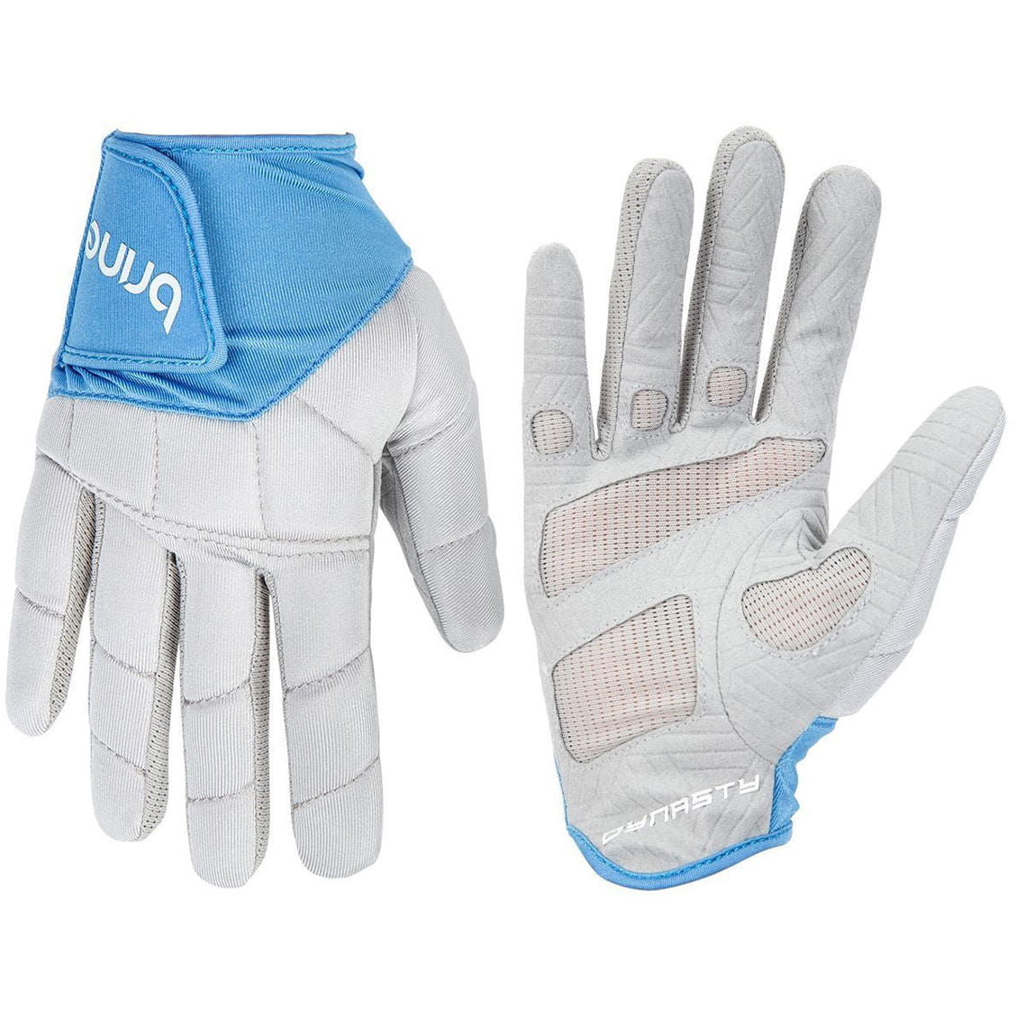 Brine Womens Dynasty Glove 21 Lacrosse Pads in Blue Color