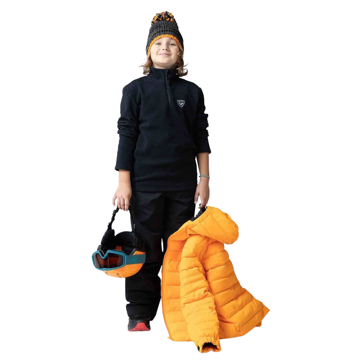 BOY SKI PANT | 200-BLACK