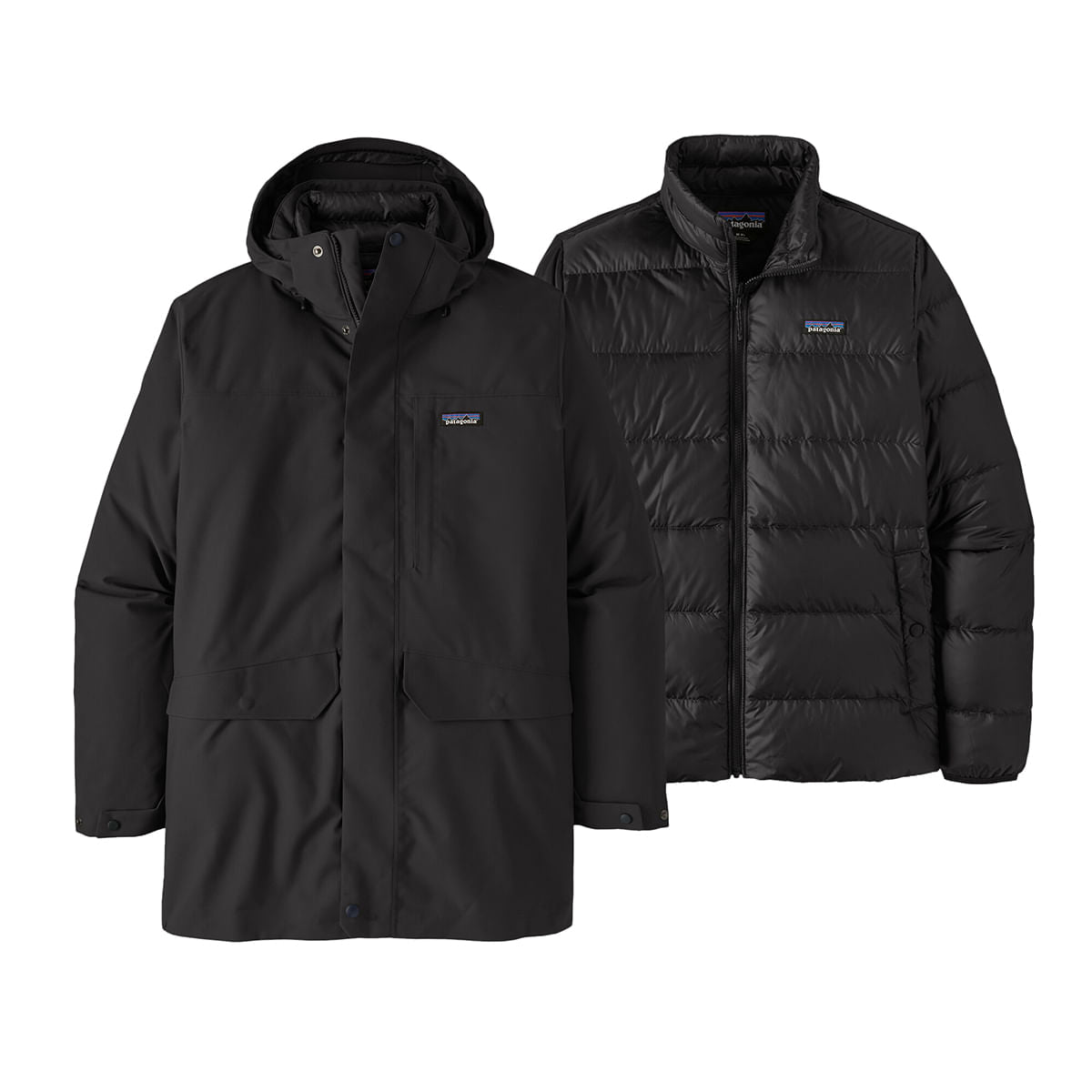 MS TRES 3-IN-1 PARKA | BLK-BLACK