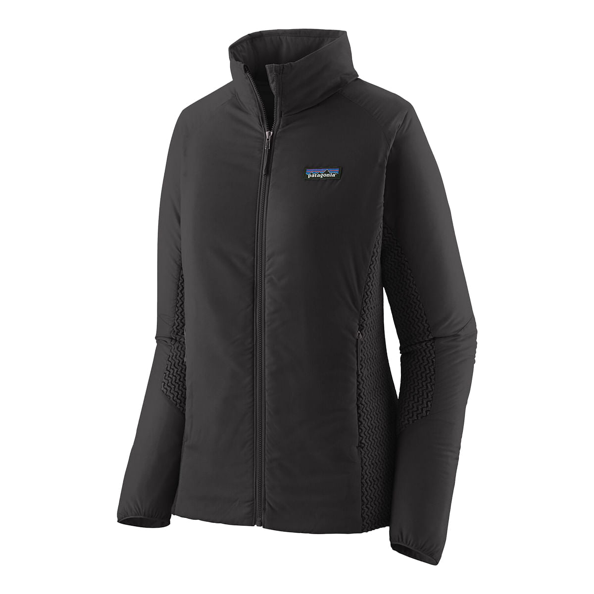Patagonia WomensNano-Air Light Hybrid Midlayer in Black Color