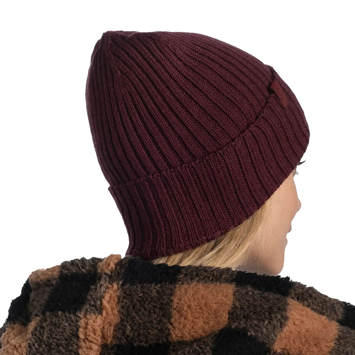 NORVAL MERINO WOOL HAT | 632-MAROON