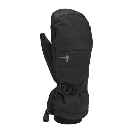 Kombi Mens Storm Cuff Mitt Winter Gloves in Black Color