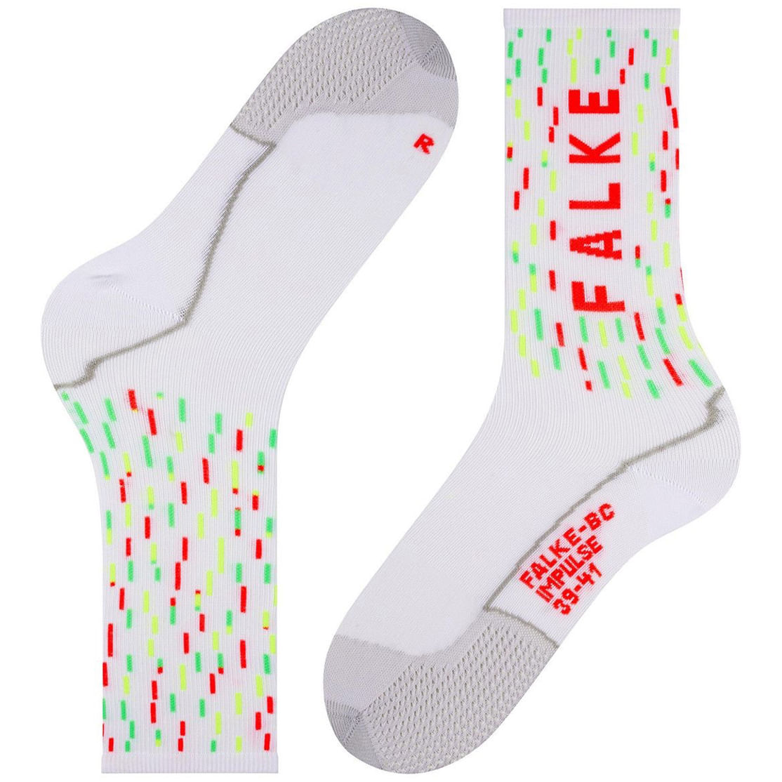Falke Bc Impulse Peloton Socks in White Color