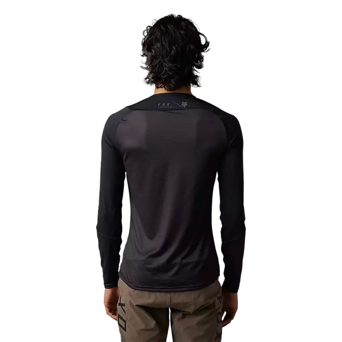 Fox Racing Mens Flexair Accent Jersey in Black Color