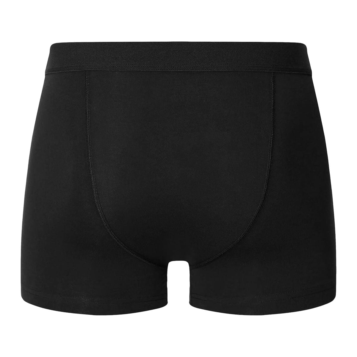 Bread & Boxers Mens 3Pk Boxer Brief Underwear in Black Color
