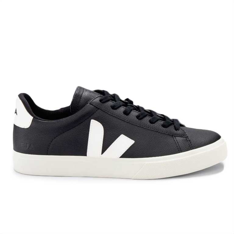 Veja Mens Campo Sneakers in Black Color