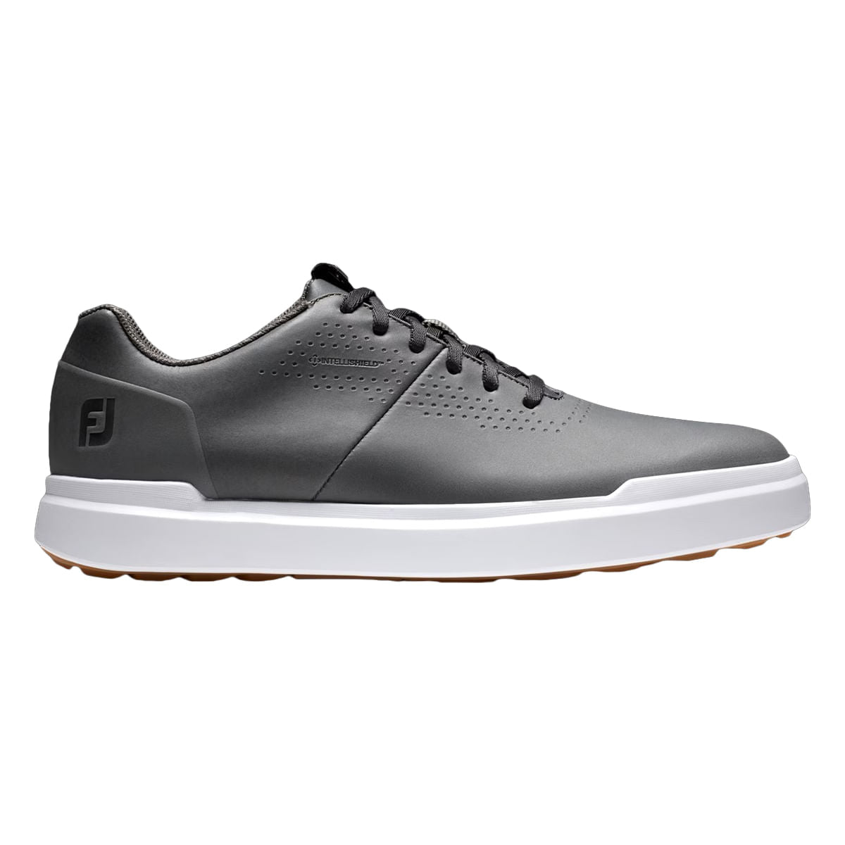Footjoy Mens Countour Casual Golf Cleats in Grey Color