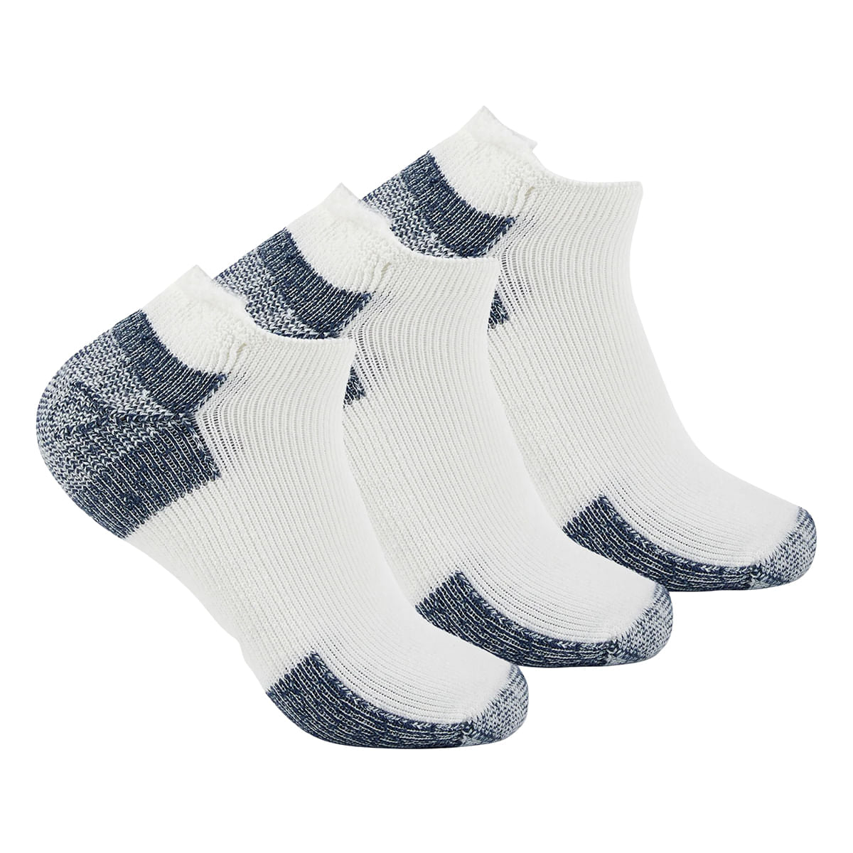 RUNNING CUSHION ROLLTOP | WHITE/NAVY